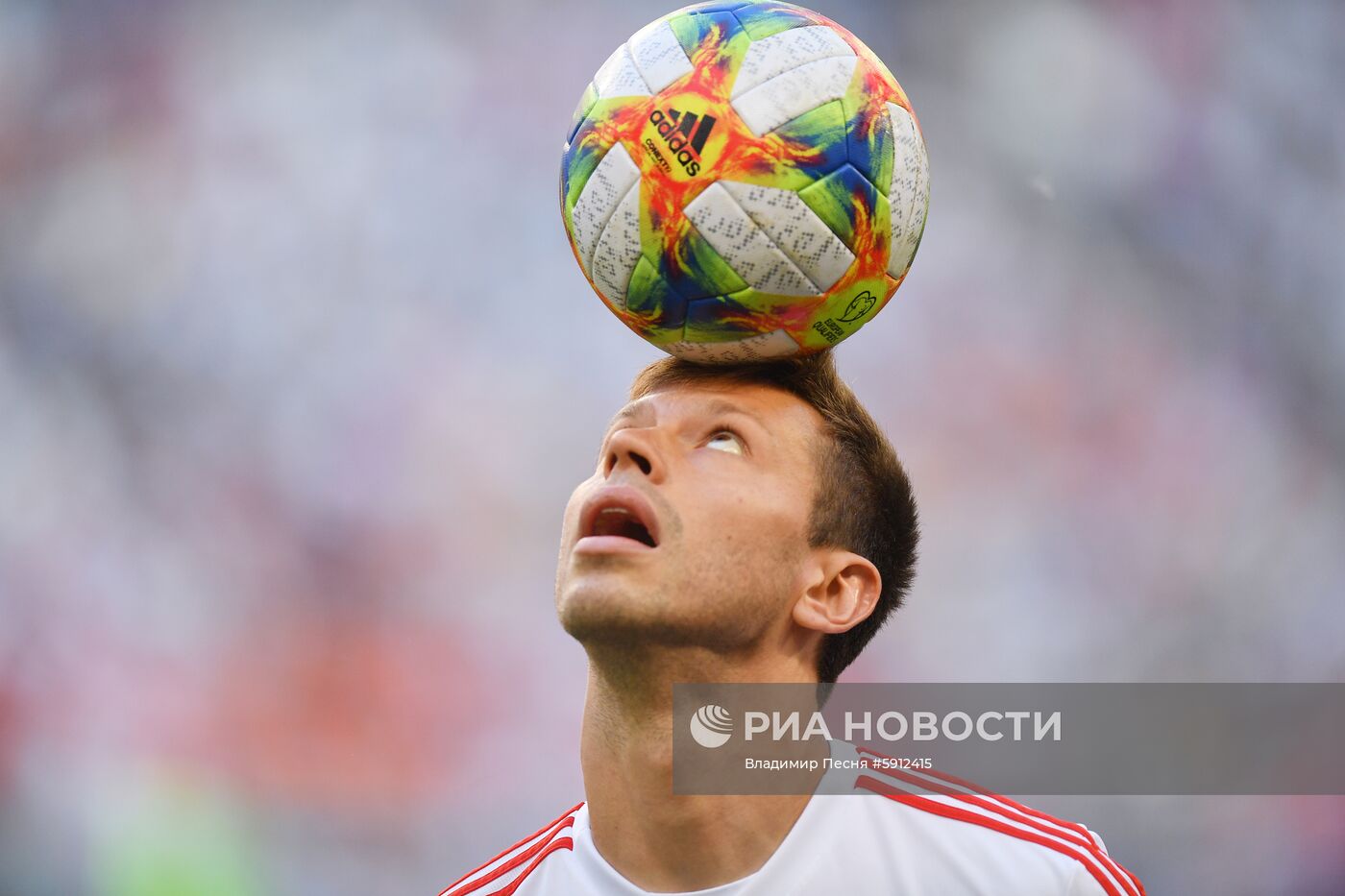 Футбол. Отборочный ЧЕ-2020. Матч Россия - Сан-Марино