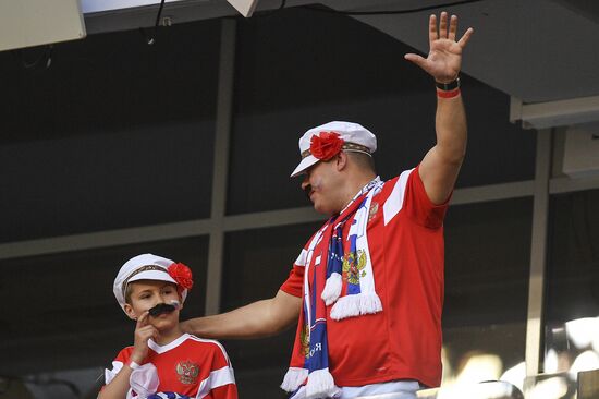 Футбол. Отборочный ЧЕ-2020. Матч Россия - Сан-Марино