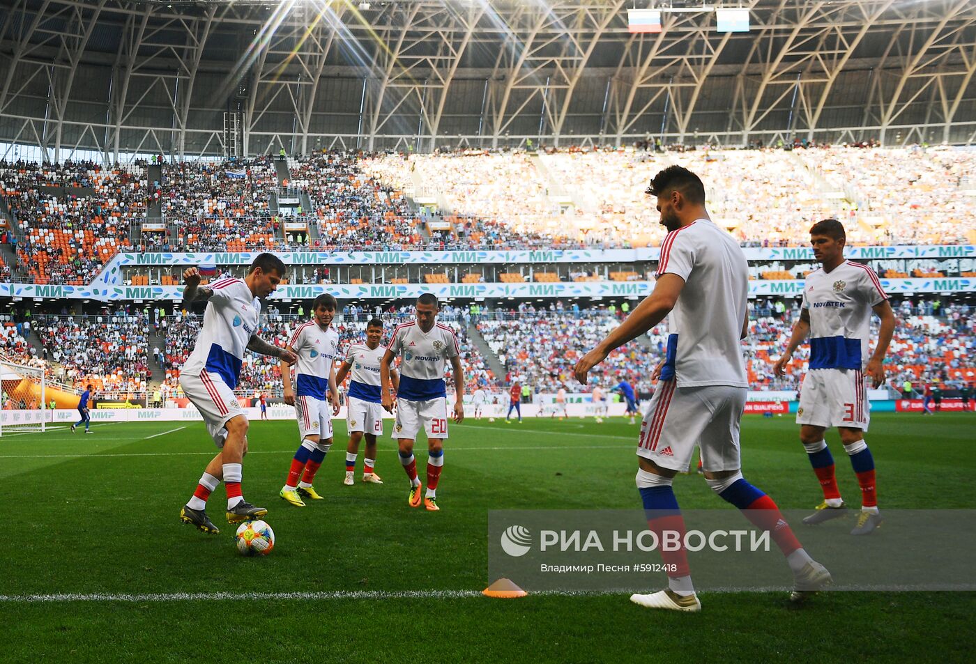 Футбол. Отборочный ЧЕ-2020. Матч Россия - Сан-Марино
