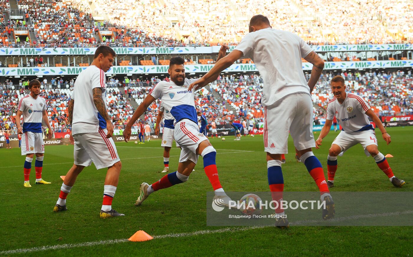 Футбол. Отборочный ЧЕ-2020. Матч Россия - Сан-Марино