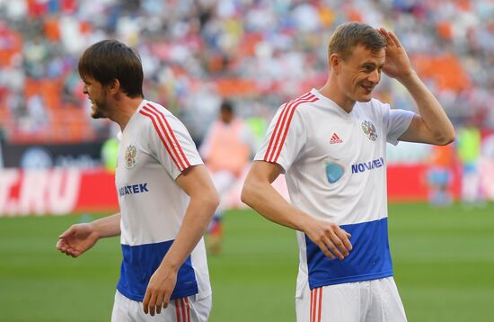 Футбол. Отборочный ЧЕ-2020. Матч Россия - Сан-Марино