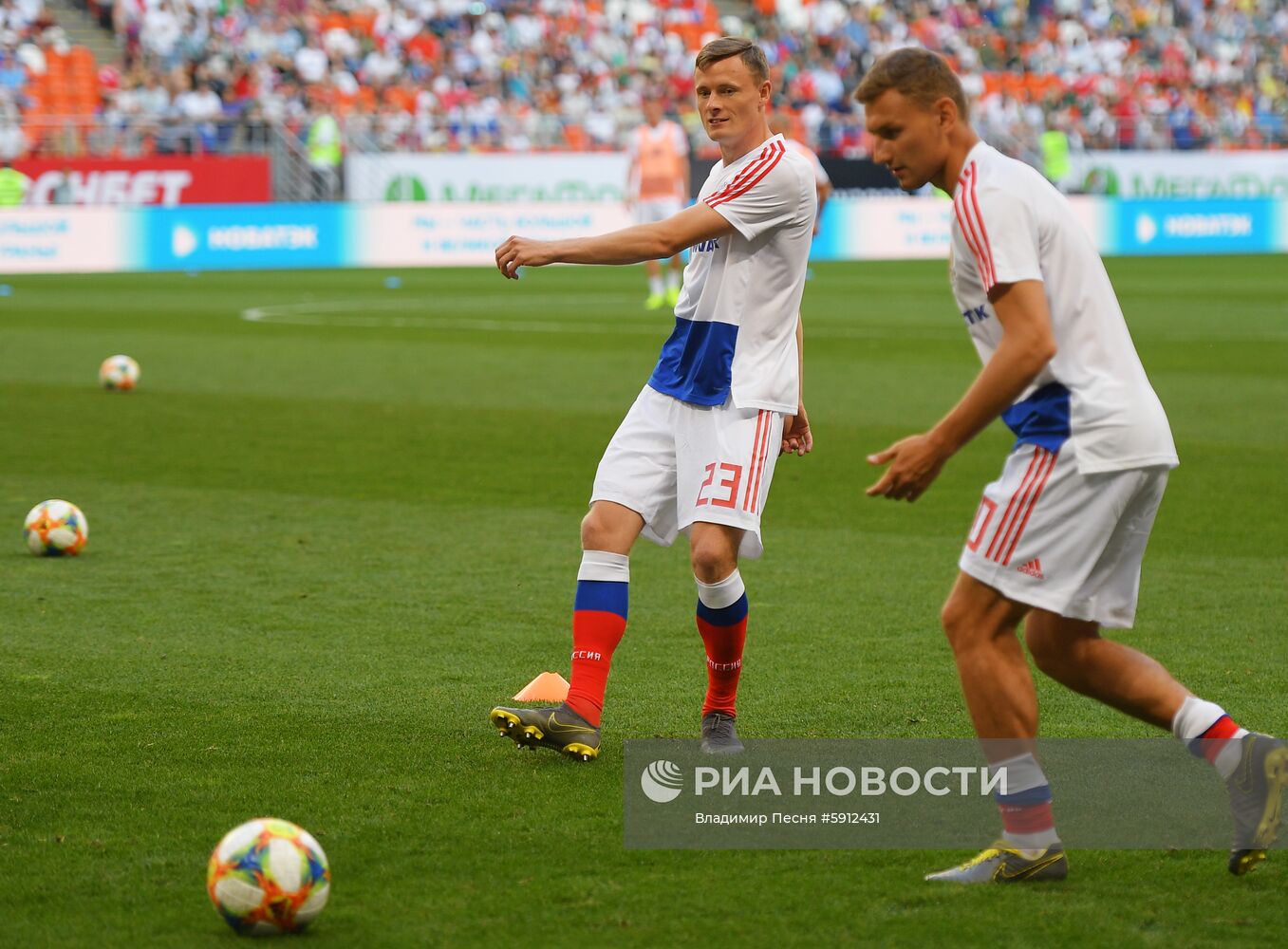 Футбол. Отборочный ЧЕ-2020. Матч Россия - Сан-Марино