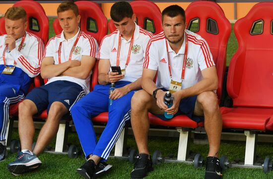 Футбол. Отборочный ЧЕ-2020. Матч Россия - Сан-Марино