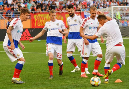 Футбол. Отборочный ЧЕ-2020. Матч Россия - Сан-Марино