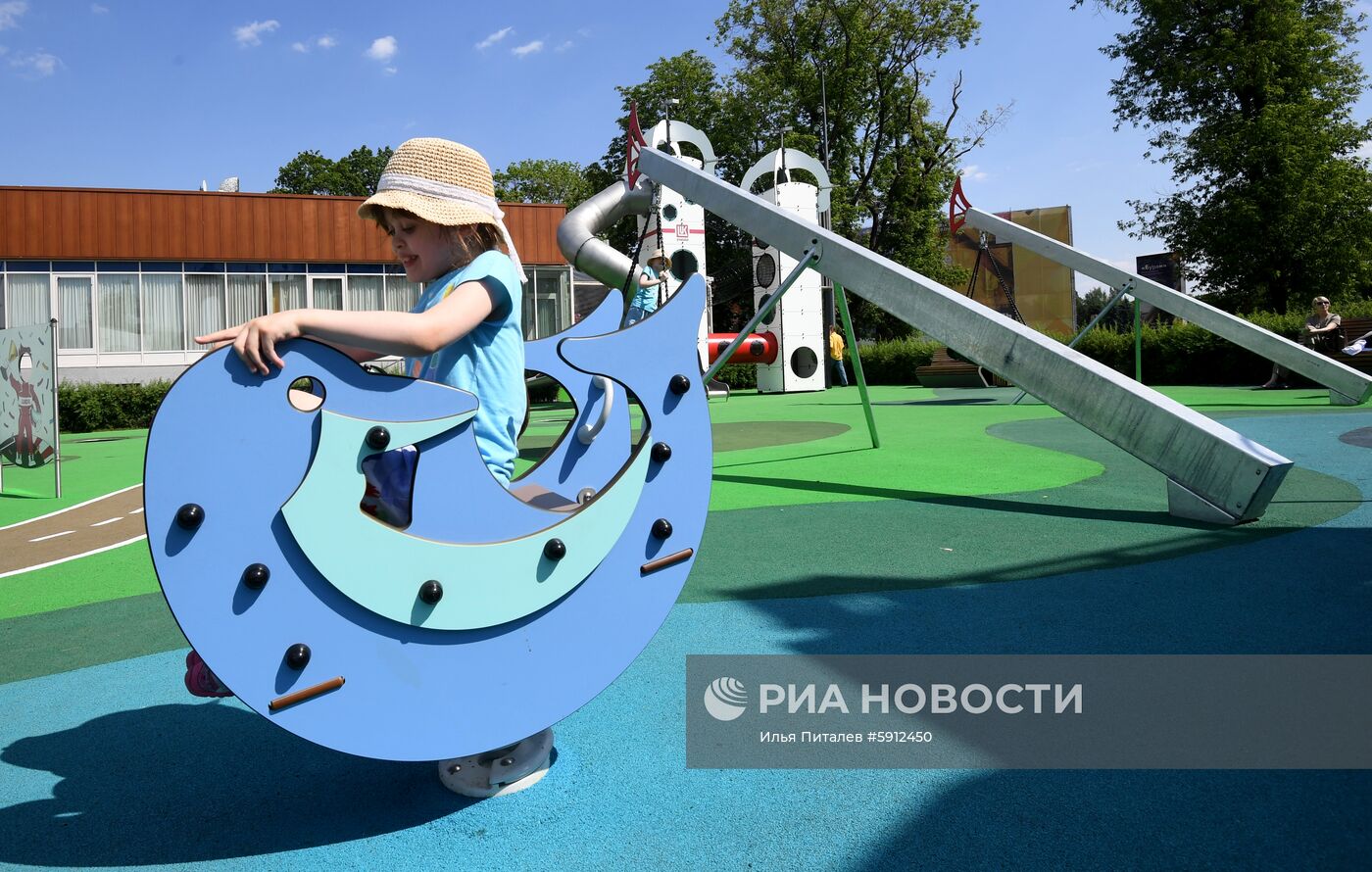 Детская интерактивная площадка "Нефтеград" на ВДНХ