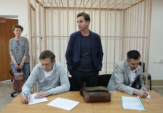 Заседание суда по делу экс-директора клиники имени Е. Н. Мешалкина
