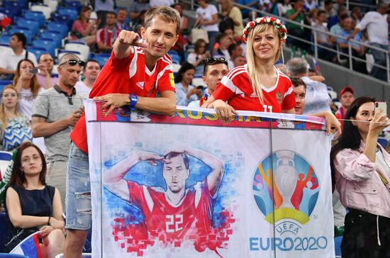 Футбол. Отборочный ЧЕ-2020. Матч Россия - Кипр