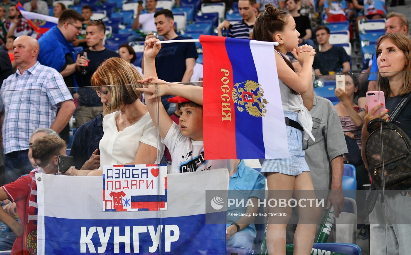 Футбол. Отборочный ЧЕ-2020. Матч Россия - Кипр