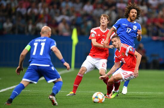 Футбол. Отборочный ЧЕ-2020. Матч Россия - Кипр