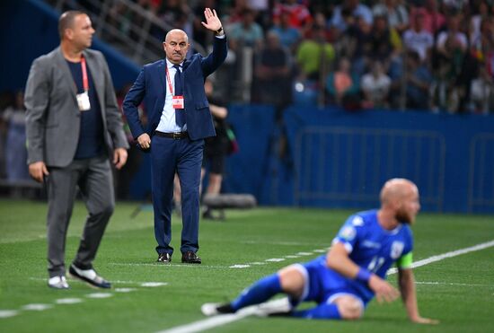 Футбол. Отборочный ЧЕ-2020. Матч Россия - Кипр