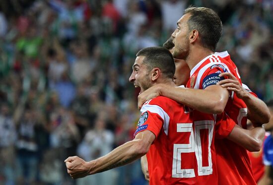 Футбол. Отборочный ЧЕ-2020. Матч Россия - Кипр