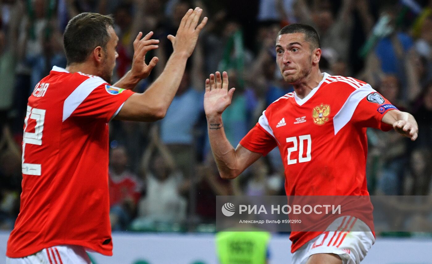 Футбол. Отборочный ЧЕ-2020. Матч Россия - Кипр