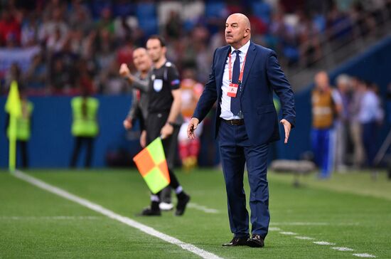 Футбол. Отборочный ЧЕ-2020. Матч Россия - Кипр