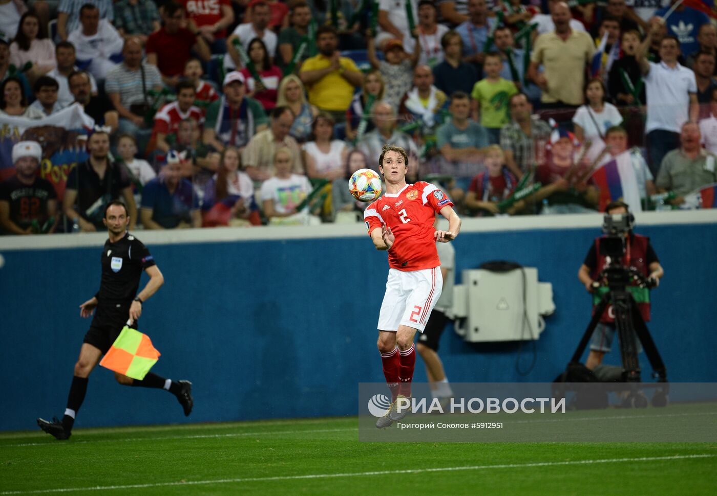 Футбол. Отборочный ЧЕ-2020. Матч Россия - Кипр