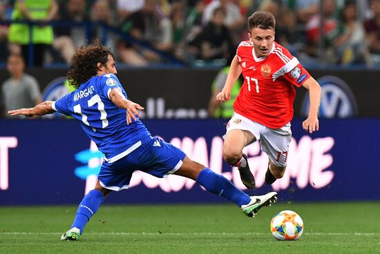 Футбол. Отборочный ЧЕ-2020. Матч Россия - Кипр