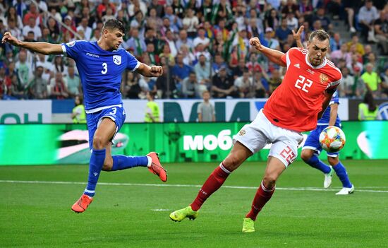 Футбол. Отборочный ЧЕ-2020. Матч Россия - Кипр