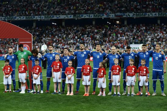 Футбол. Отборочный ЧЕ-2020. Матч Россия - Кипр