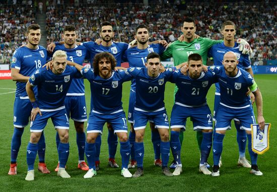 Футбол. Отборочный ЧЕ-2020. Матч Россия - Кипр