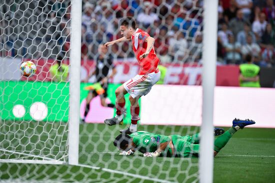 Футбол. Отборочный ЧЕ-2020. Матч Россия - Кипр