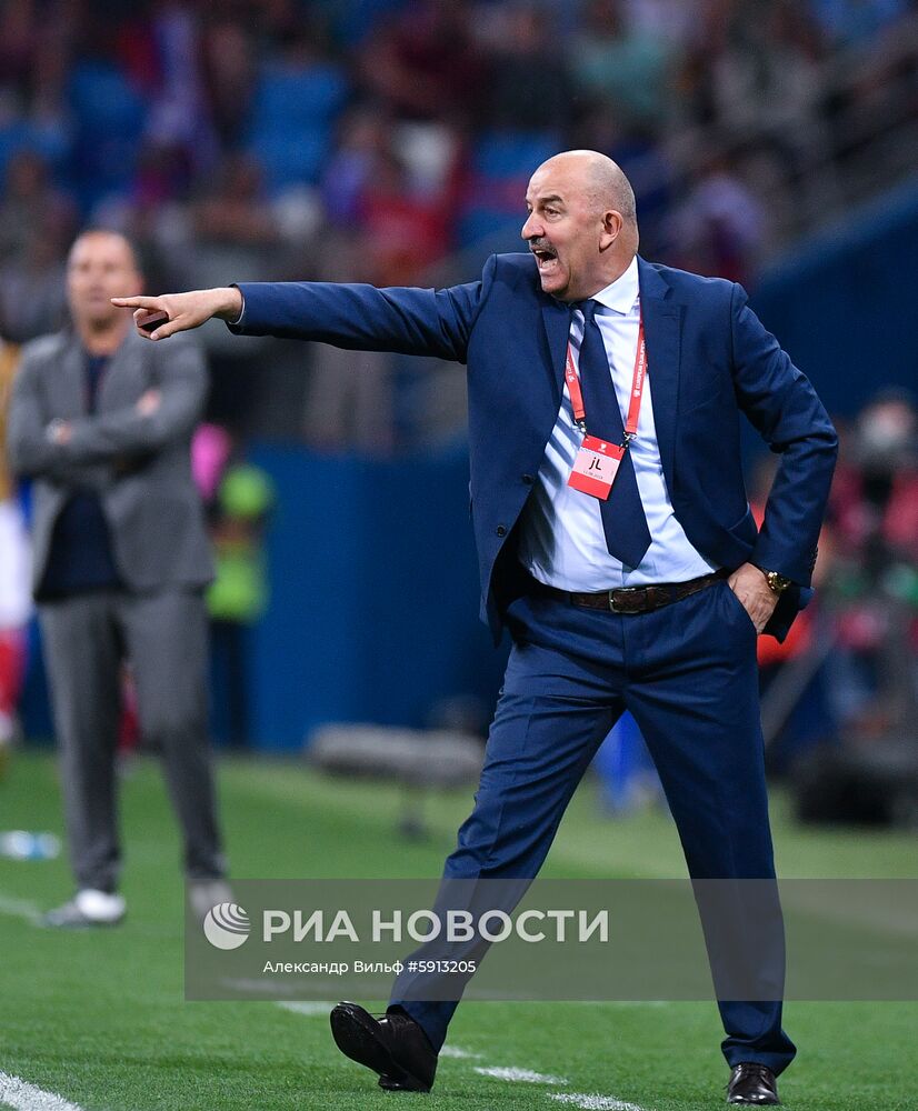 Футбол. Отборочный ЧЕ-2020. Матч Россия - Кипр