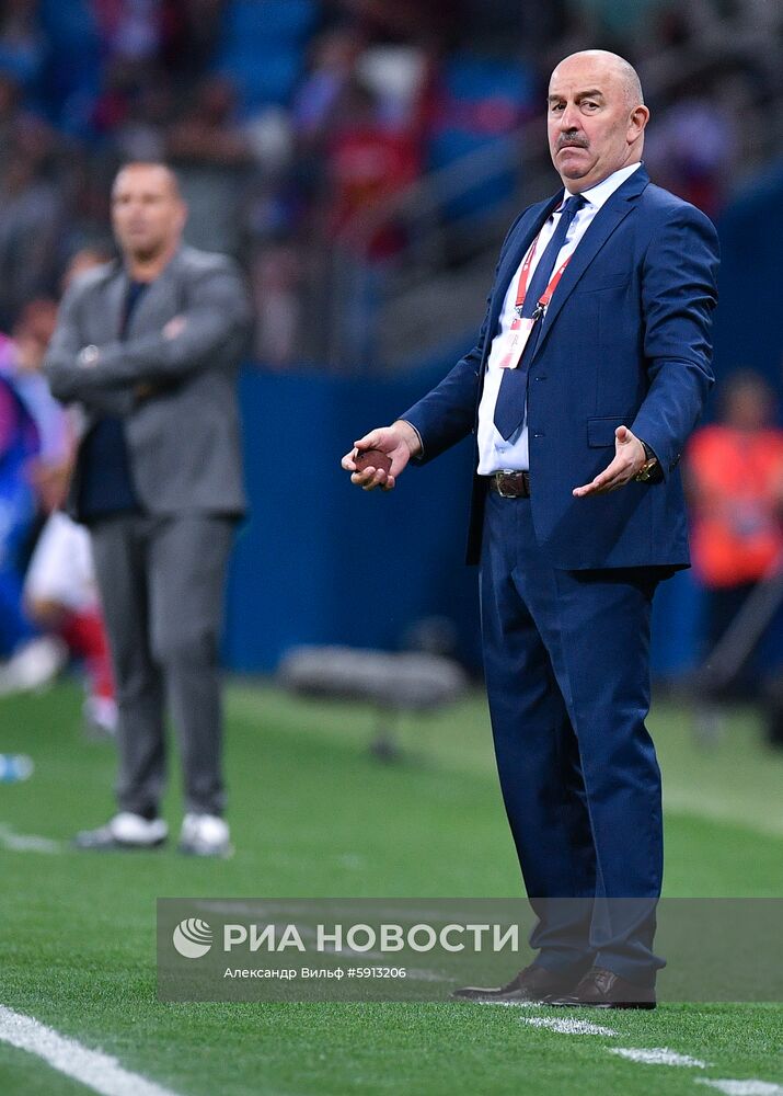 Футбол. Отборочный ЧЕ-2020. Матч Россия - Кипр