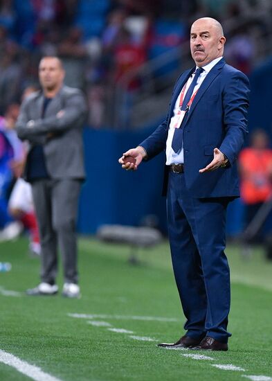 Футбол. Отборочный ЧЕ-2020. Матч Россия - Кипр