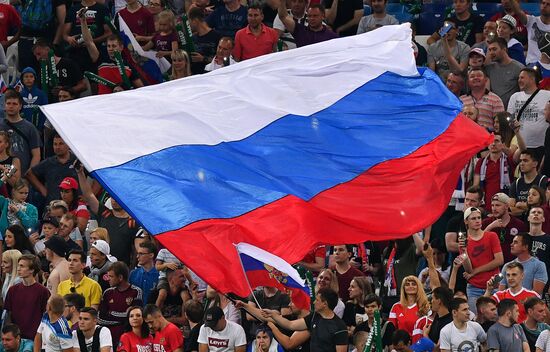 Футбол. Отборочный ЧЕ-2020. Матч Россия - Кипр