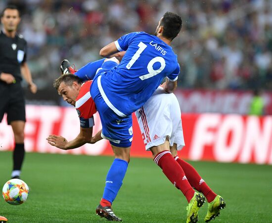 Футбол. Отборочный ЧЕ-2020. Матч Россия - Кипр