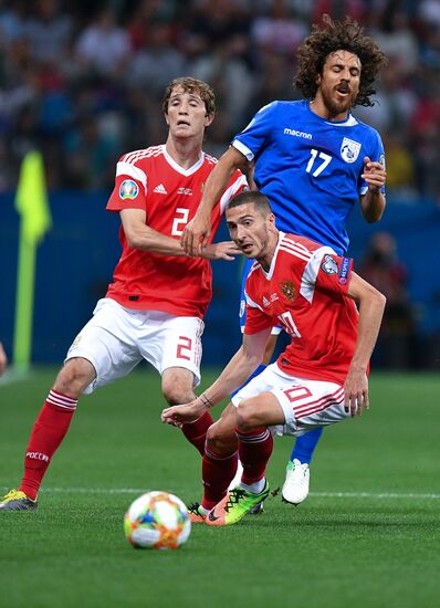 Футбол. Отборочный ЧЕ-2020. Матч Россия - Кипр