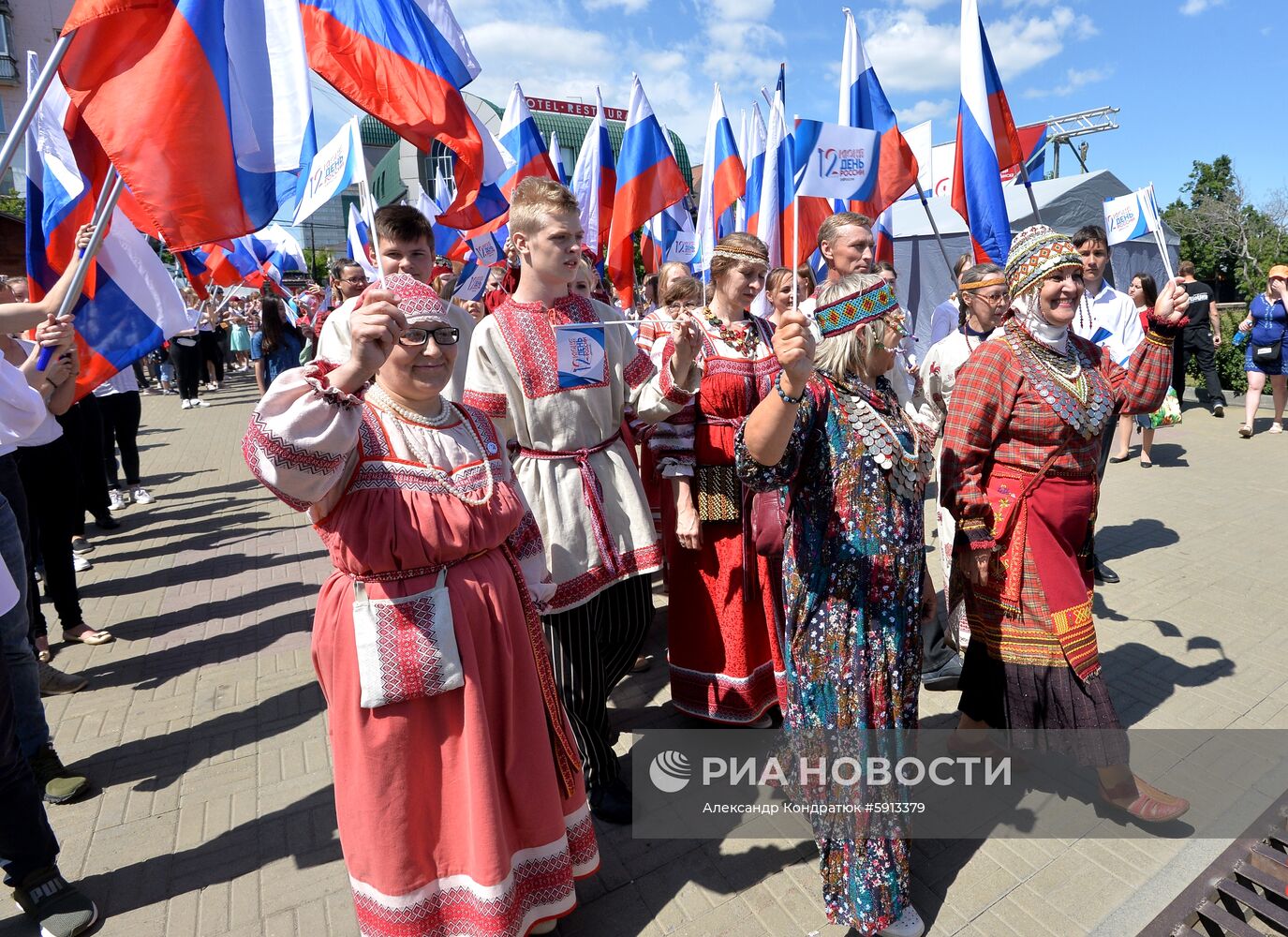 Празднование Дня России