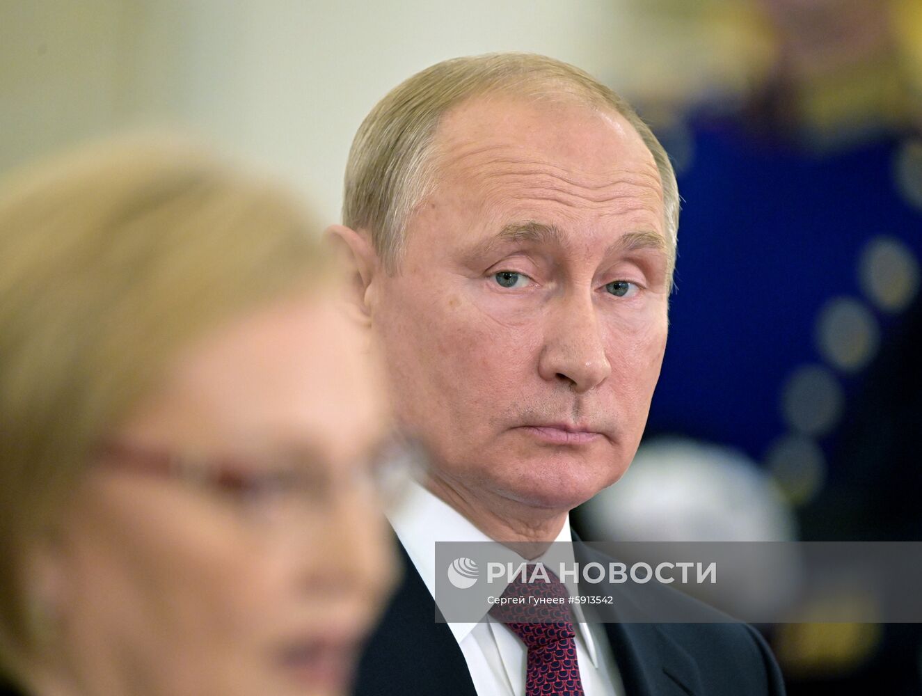 Президент РФ В. Путин вручил Государственные премии в Кремле