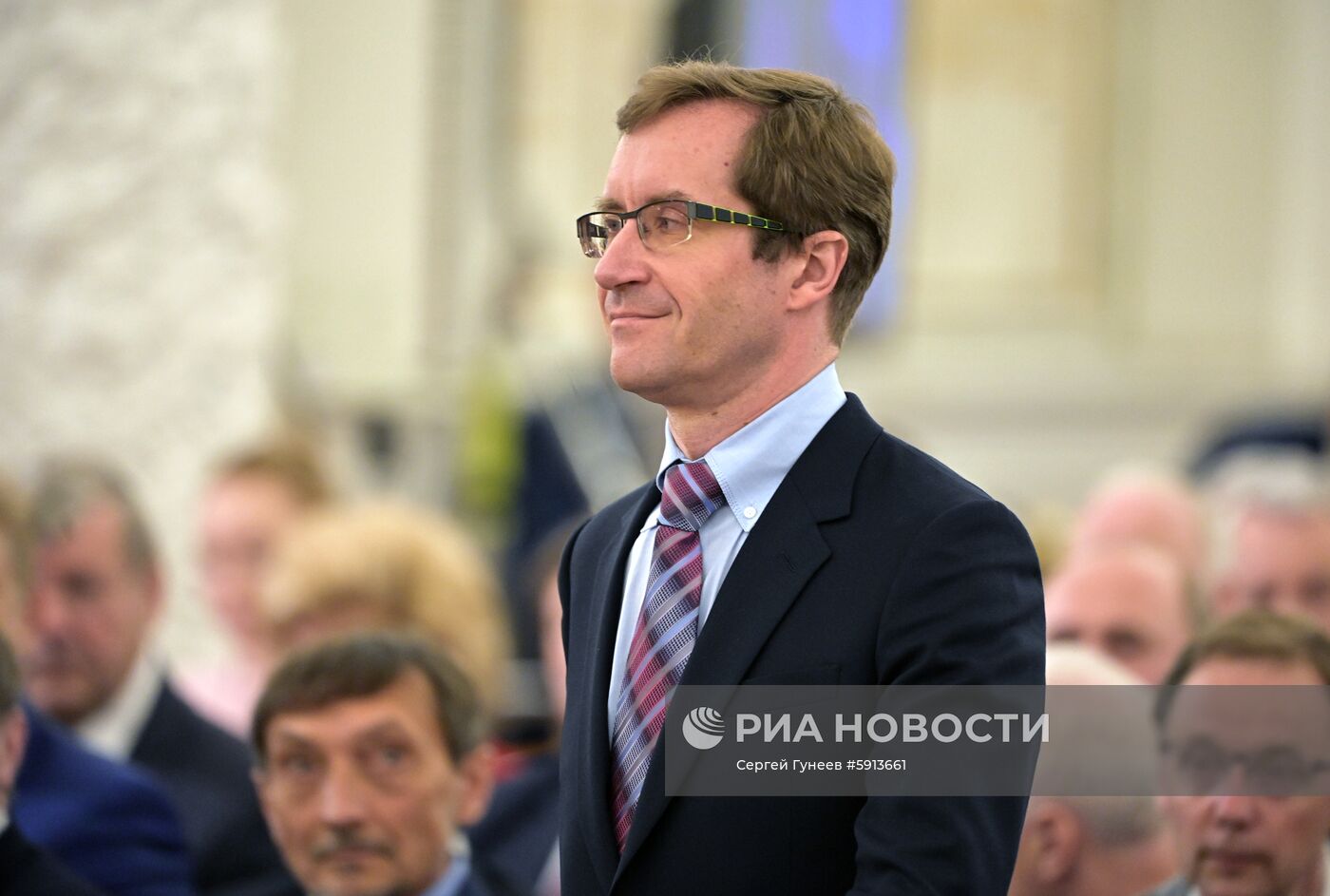 Президент РФ В. Путин вручил Государственные премии в Кремле