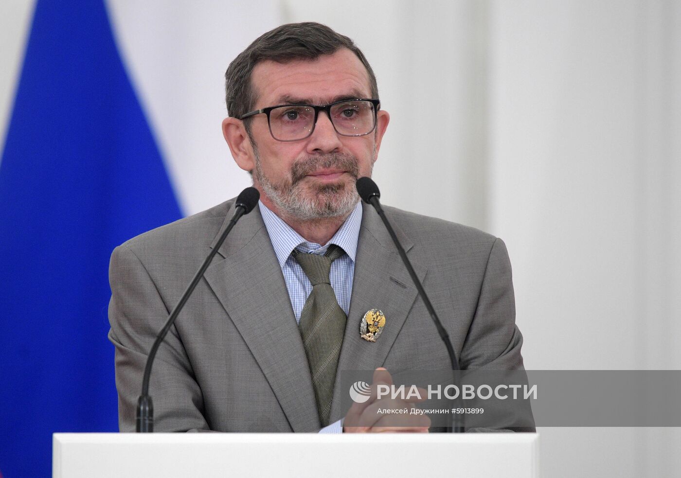 Президент РФ В. Путин вручил Государственные премии в Кремле