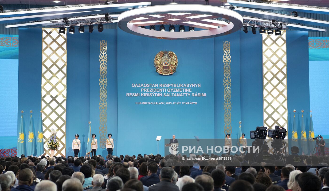 Инаугурация избранного президента Казахстана К.-Ж. Токаева