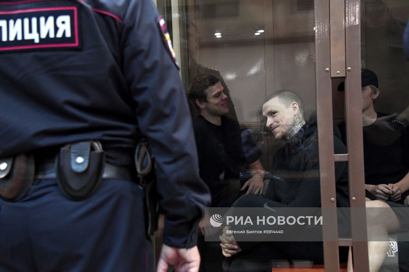 Рассмотрение жалобы на приговор А. Кокорину и П. Мамаеву