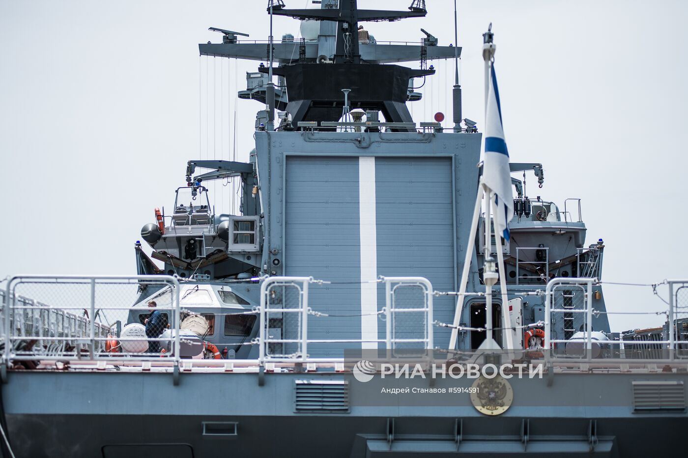 Корвет Тихоокеанского флота "Совершенный"