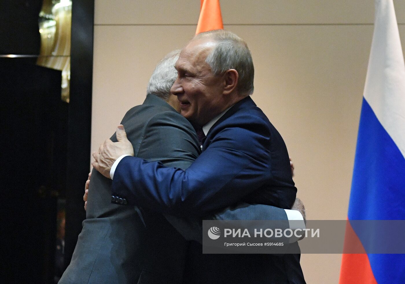 Рабочий визит президента РФ В. Путина в Киргизию