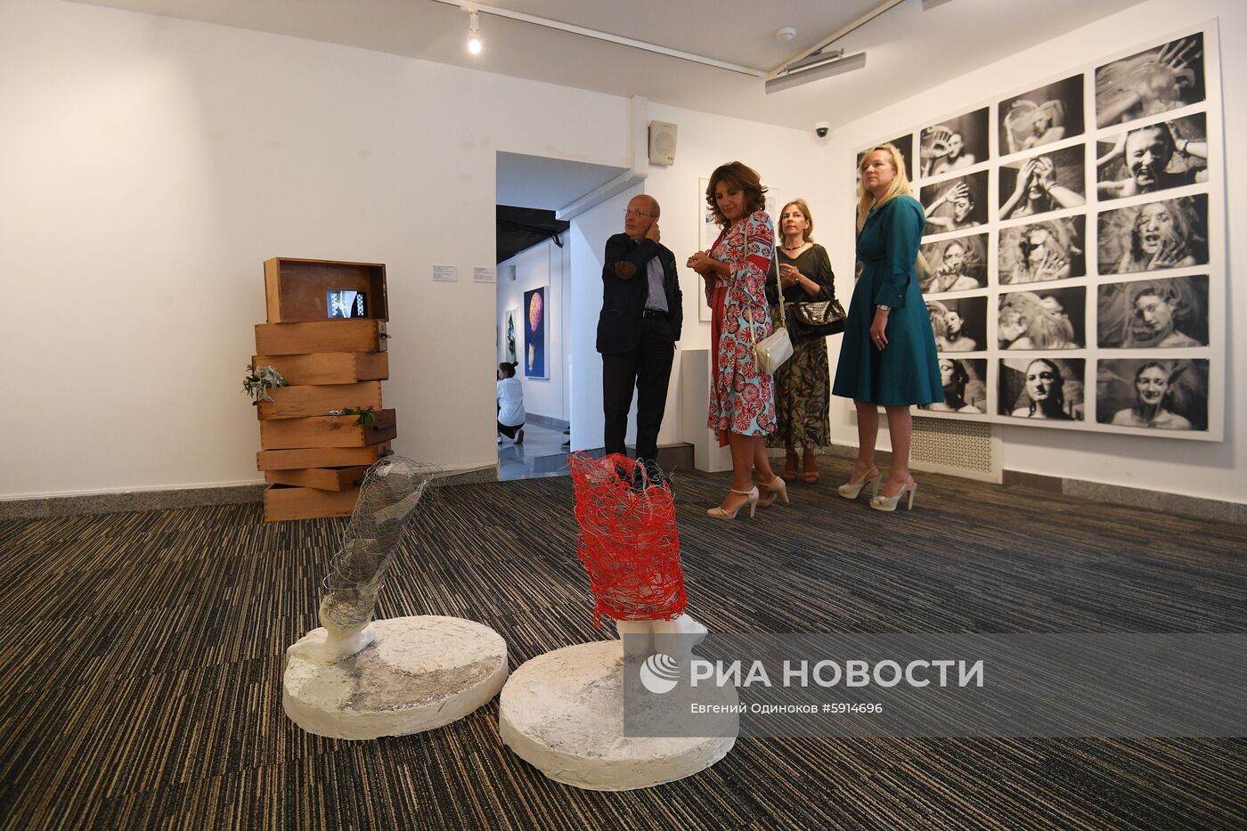 Открытие выставки «Путешествие в искусство» в Московском музее современного искусства