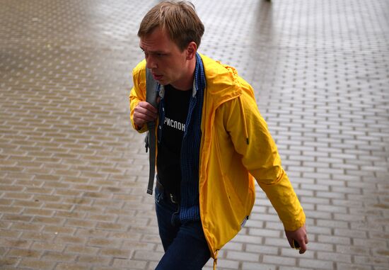 Рассмотрение жалобы на решение суда о домашнем аресте И. Голунова