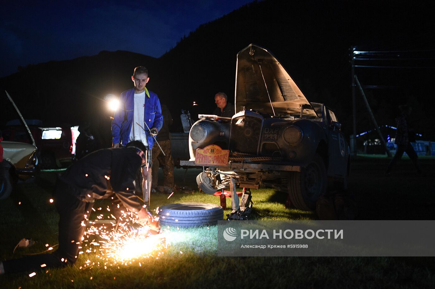 Ралли на ретроавтомобилях Пекин-Париж