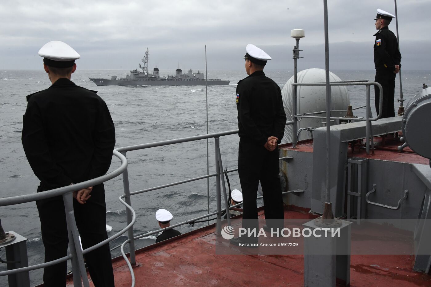 Российско-японские учения "Сарекс-2019"