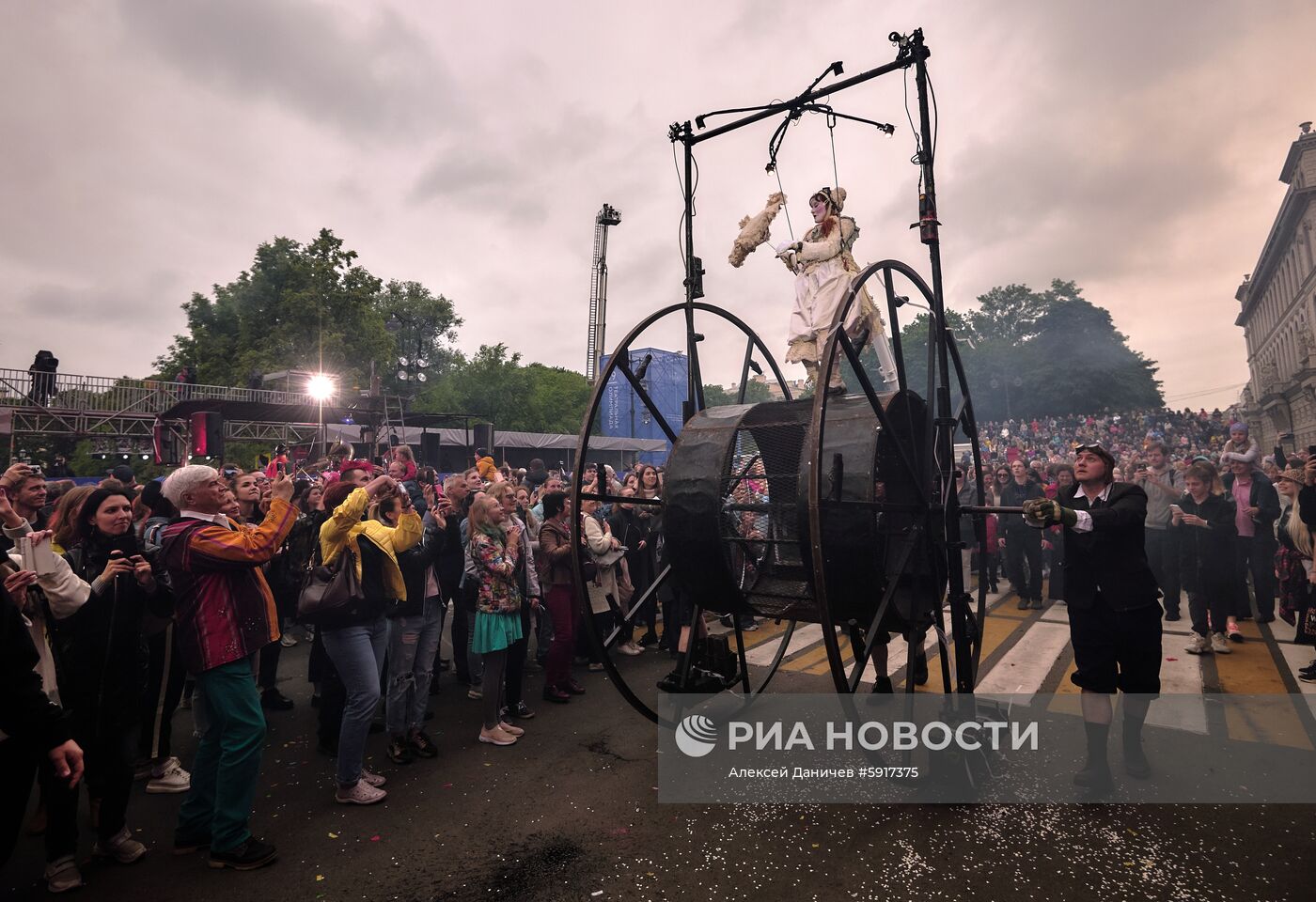 Церемония открытия международной театральной Олимпиады