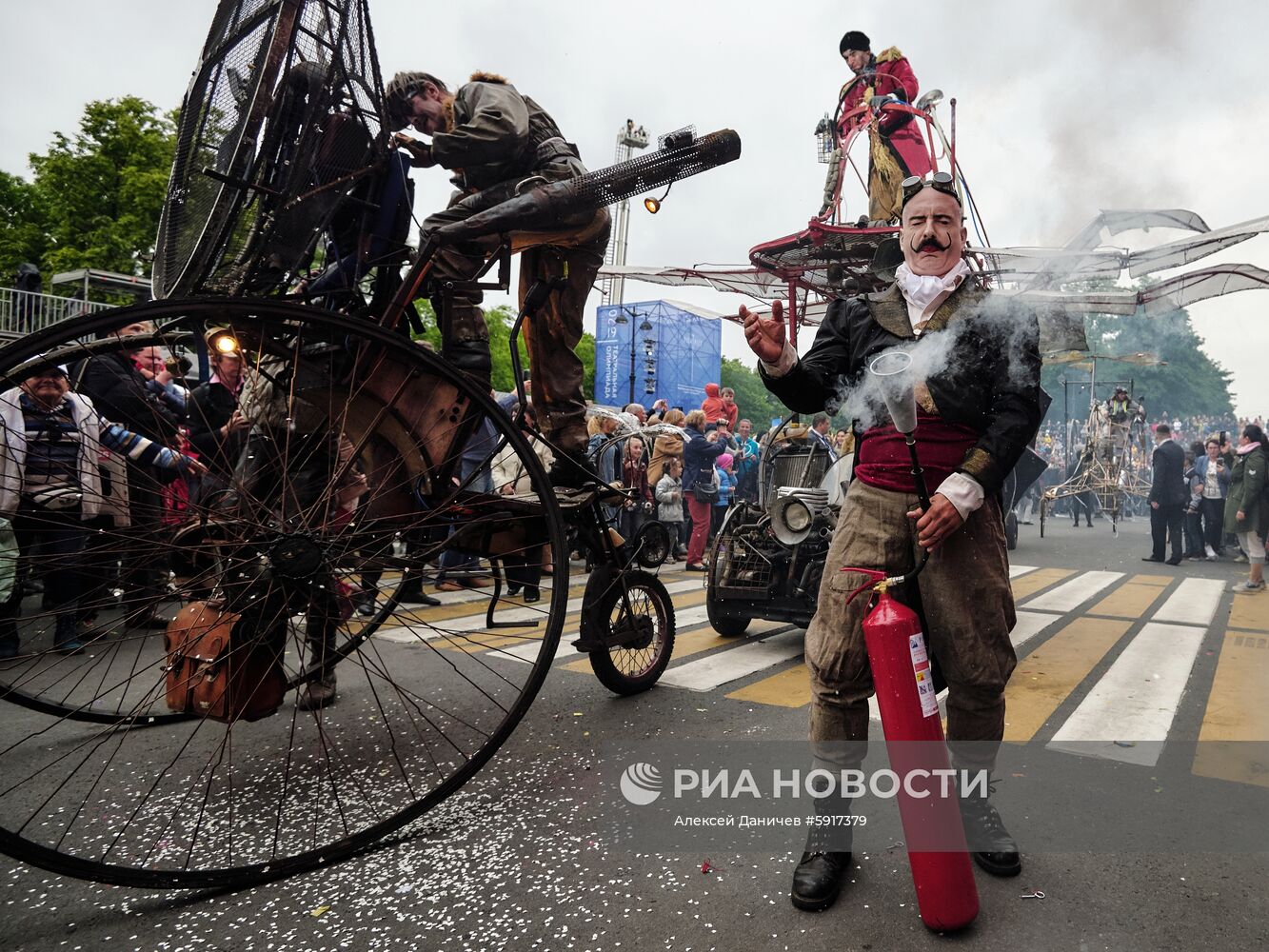 Церемония открытия международной театральной Олимпиады