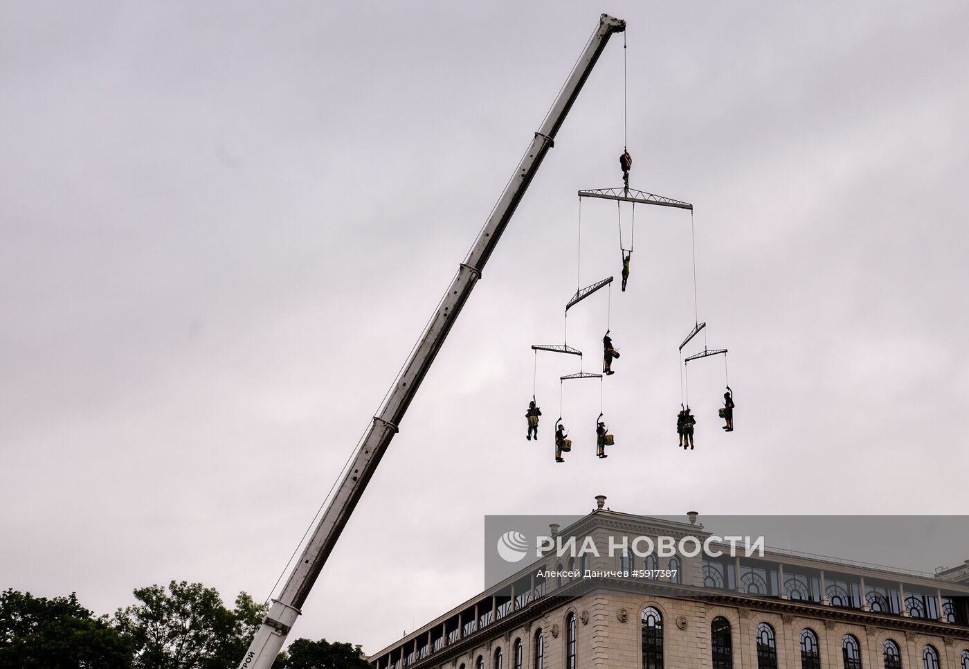 Церемония открытия международной театральной Олимпиады