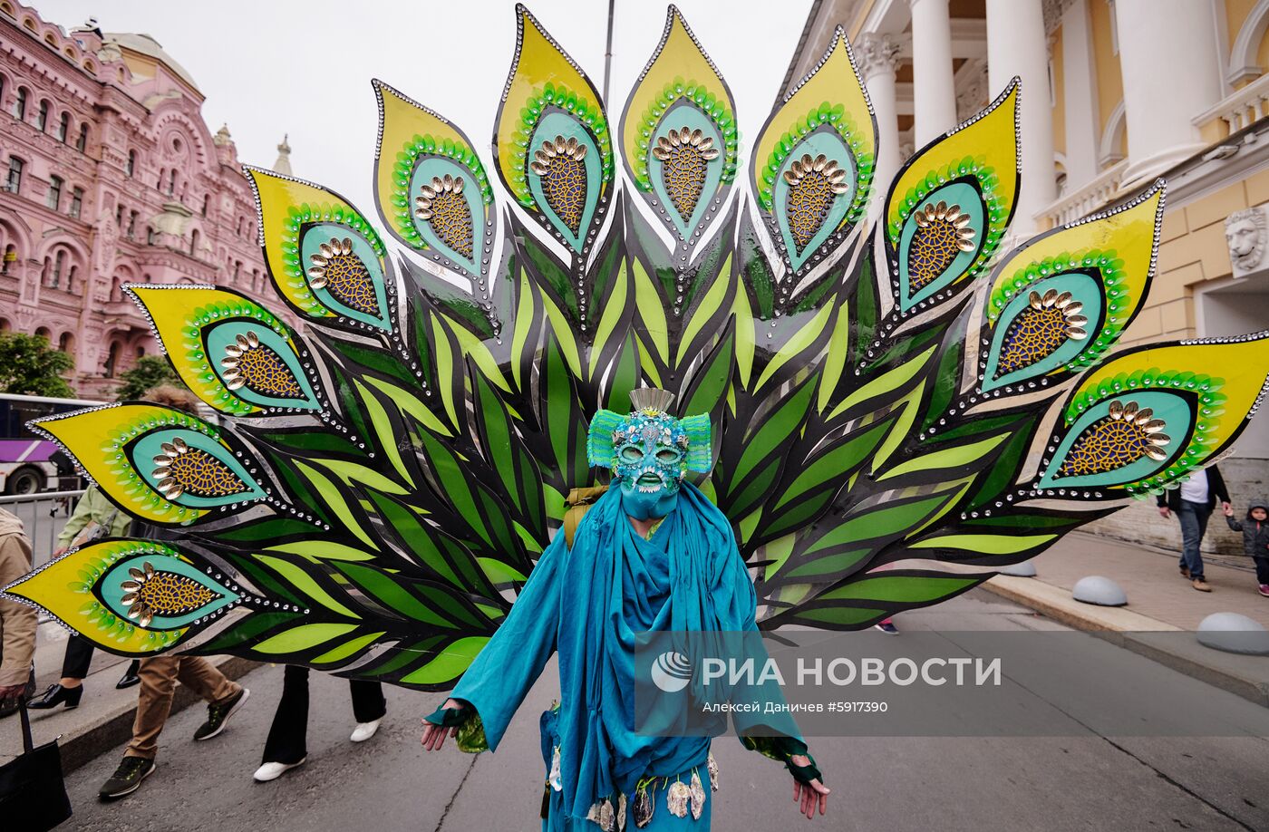 Церемония открытия международной театральной Олимпиады