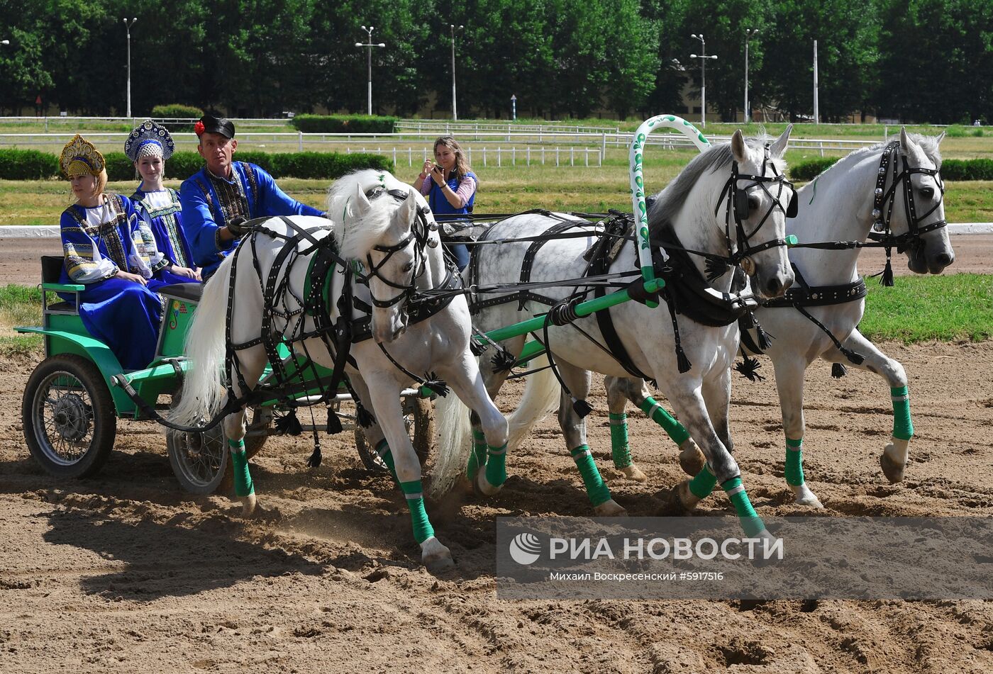 Заезды на Московском ипподроме