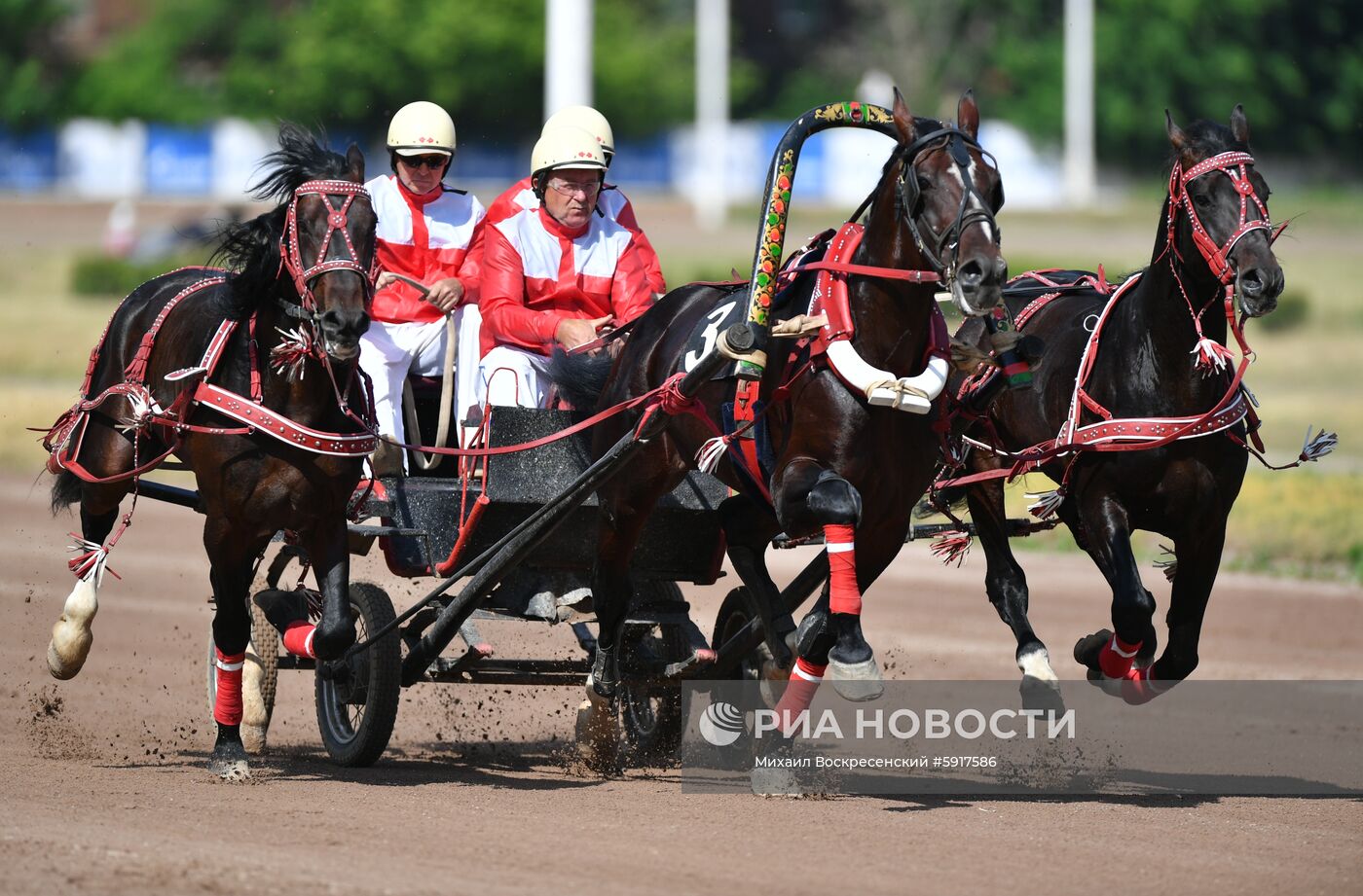 Заезды на Московском ипподроме