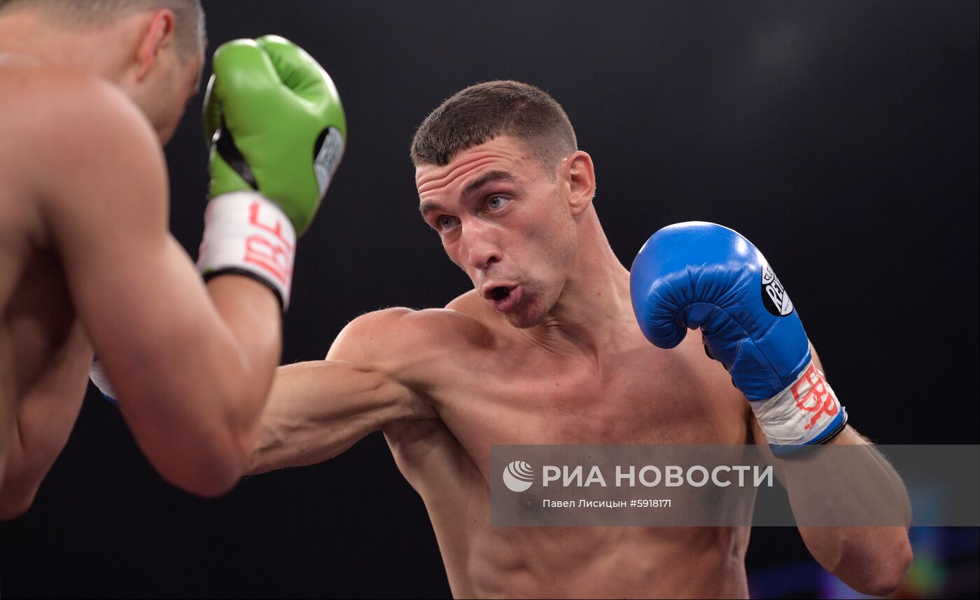 Боксерское шоу в Екатеринбурге