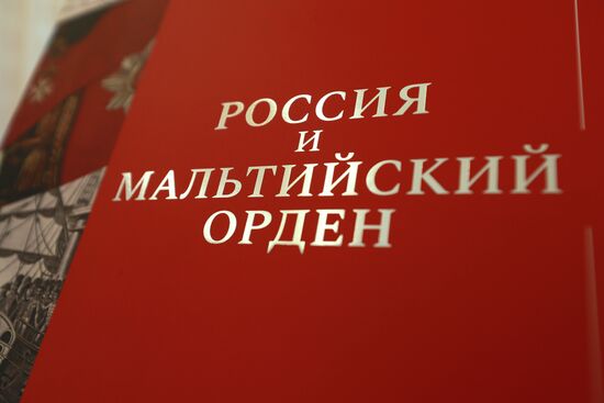 Презентация сборника архивных документов "Россия и Мальтийский Орден 1697-1817"