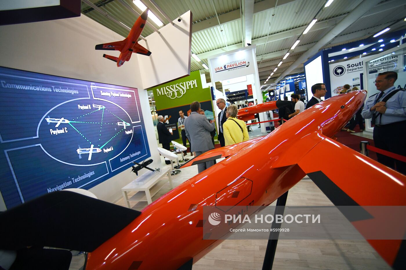 Беспилотный воздушный самолёт-мишень BQM-74 на международном аэрокосмическом салоне Paris Air Show 2019 во Франции. Место: Франция, Ле Бурже. Автор: Сергей Мамонтов/РИА Новости. Международный авиасалон в Ле-Бурже. День второй